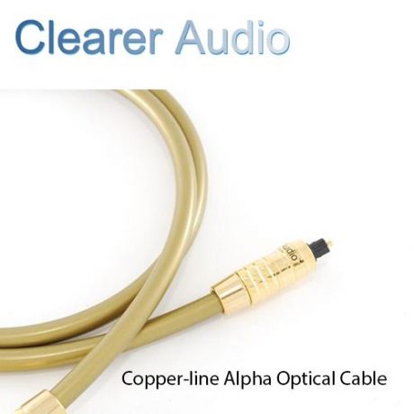 CLEARER AUDIO COPPER LINE ALPHA OPTICAL CALBE SPECIFICATION 1M Anson