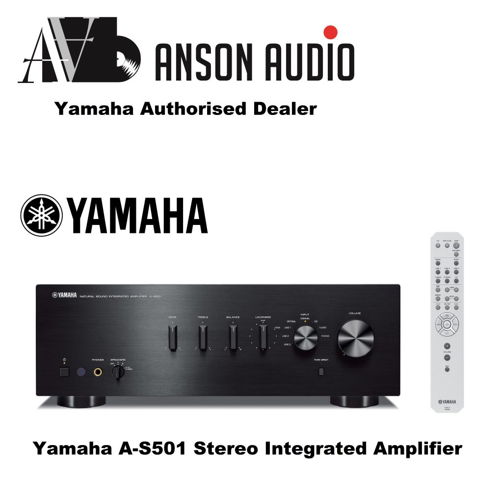 Yamaha AS501 Stereo Integrated Amplifier Anson Audio